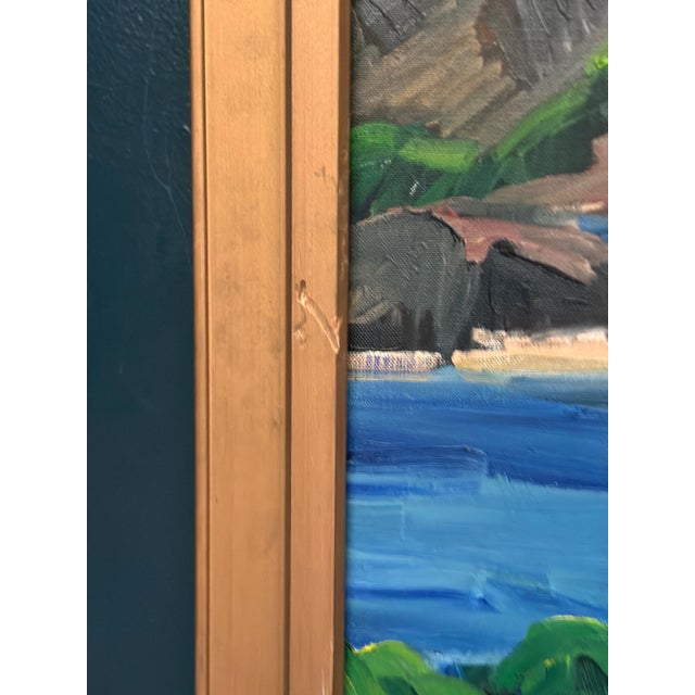 Kersti Flyckt, Lake, 1960s, Oil on Canvas For Sale - Image 8 of 18