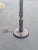 Mid-20th Century Mahogany and Brass Inset Dual Lights Floor Lamp For Sale - Image 10 of 11