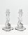Cambridge Dolphin Fish Clear Glass Candlesticks For Sale - Image 9 of 18
