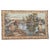 Vintage French Aubusson Style Halluin Jaquar Tapestry, 1990s For Sale