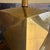 Mid-Century Geometric Brass Table Lamp For Sale - Image 4 of 9