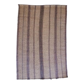 1970s Nomadic Vintage Tuareg Mat - 13.6 X 8.5 Ft For Sale