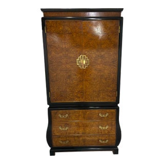 Late 20th Century Wardrobe Armoire by Century Furniture Chin Hua Collection For Sale