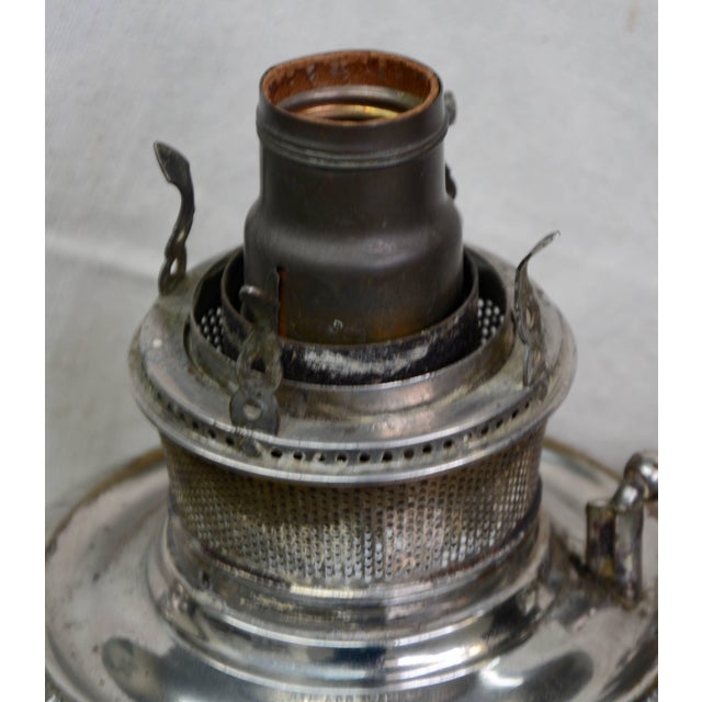 Bradley and Hubbard Converted Rayo Oil Lamp, 1888 For Sale In Nashville - Image 6 of 13