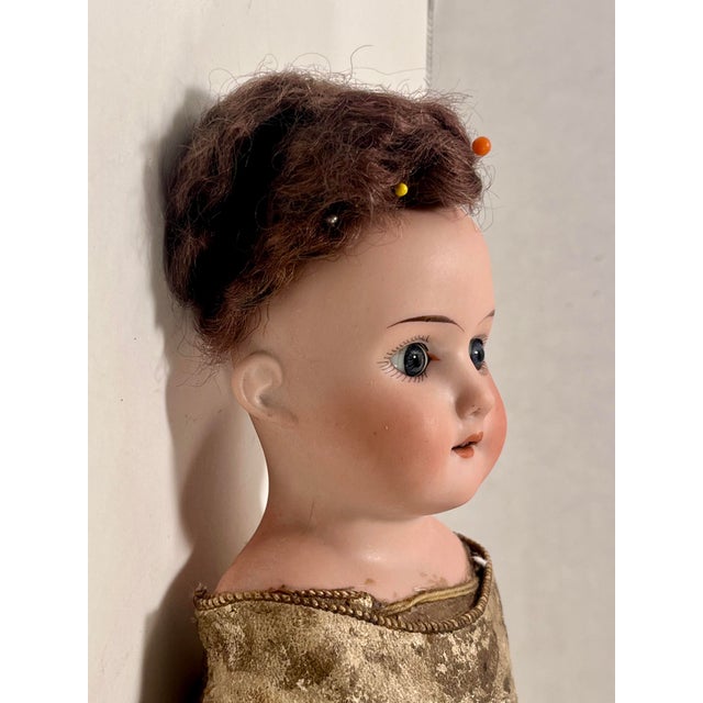 1900's Antique Armand Marseille Floradora A7/0m Bisque Doll Made in Germany 16"h For Sale - Image 4 of 8