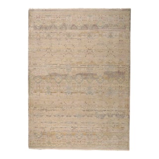 Modern Distressed Rug With Vintage Style, 08'10 X 12'02 For Sale