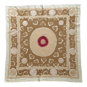 Embroidered Suzani Tablecloth From Bukhara