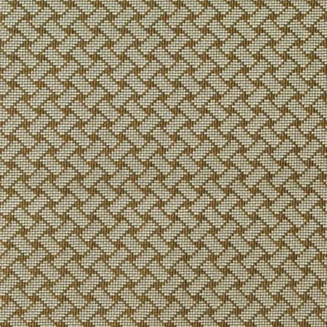 Contemporary Sample - Schumacher Bristol Weave Fabric in Aqua For Sale - Image 3 of 3