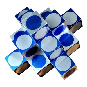Victor Vasarely - Kroa Blue -1968 Geometric Aluminum Sculpture