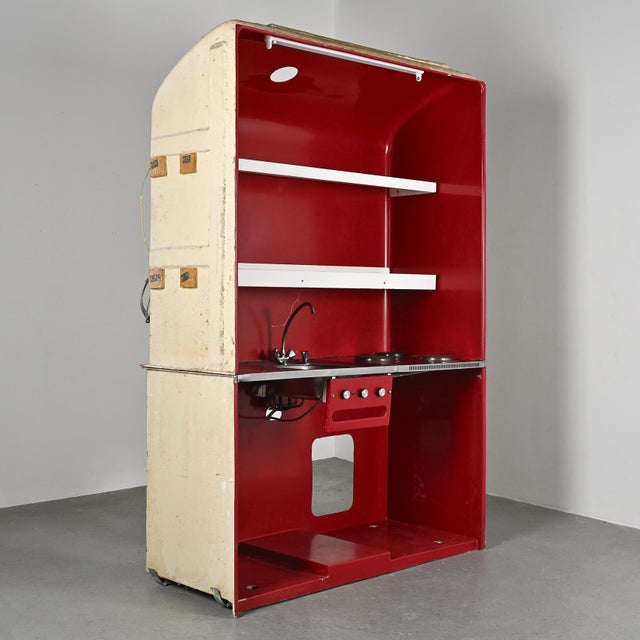 Plastic Vintage French Kitchen Block by Charlotte Perriand for Les Arcs, 1970s For Sale - Image 7 of 10