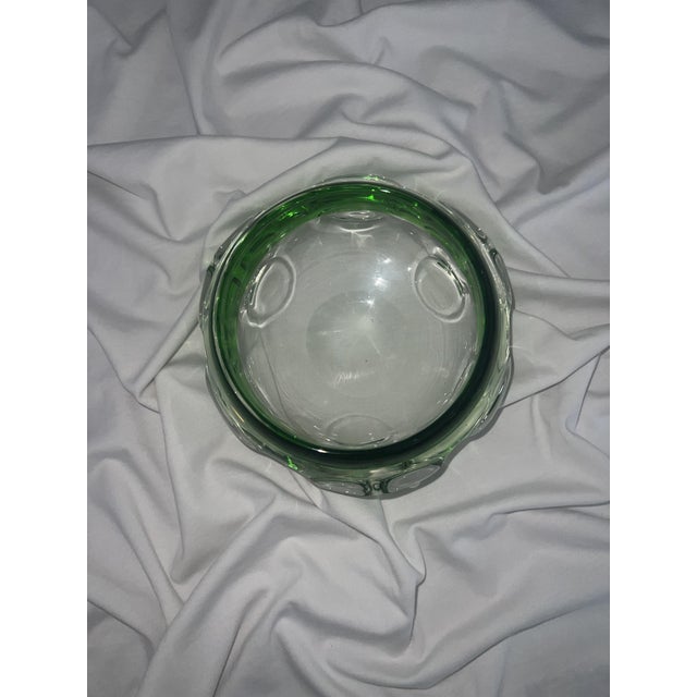Glass Bowl attributed to Ján Beránek, Czechoslovakia, 1960s For Sale - Image 6 of 6