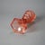Antique Pink Coinspot Pressed Glass Oil Lamp Circa 1840 For Sale - Image 10 of 10