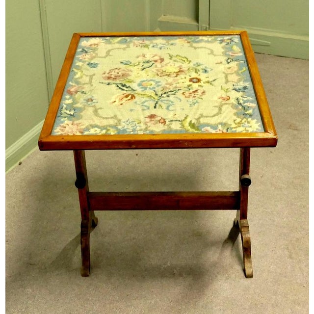 Gold Metamorphic Embroidered Fire Screen, 1900 For Sale - Image 8 of 9