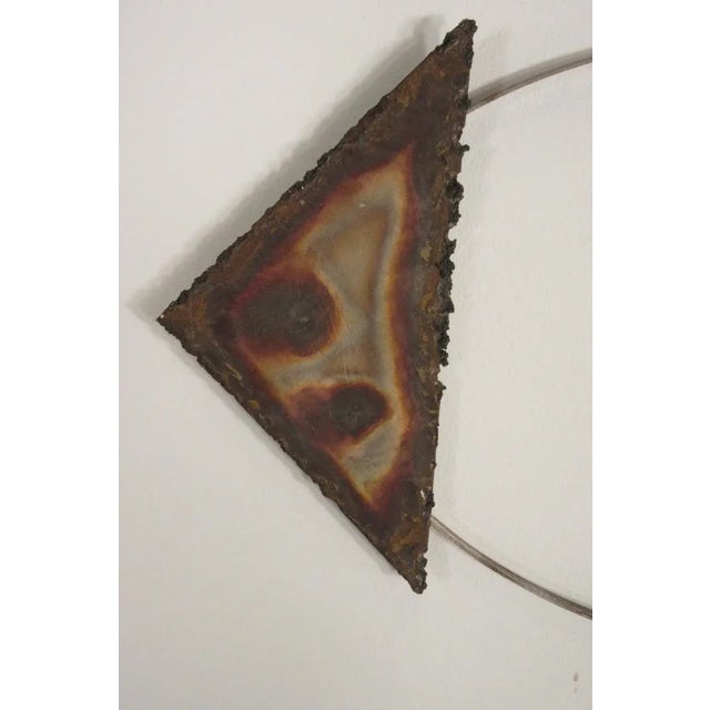 Metal 1970s Metal Fish Wall Sculpture For Sale - Image 7 of 11