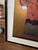 Vintage Signed Limited Edition Floral Gold & Pink Kimono Lithograph Art For Sale - Image 9 of 12