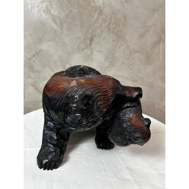 1960s Japanese Wooden Bear, 1960s For Sale - Image 5 of 12