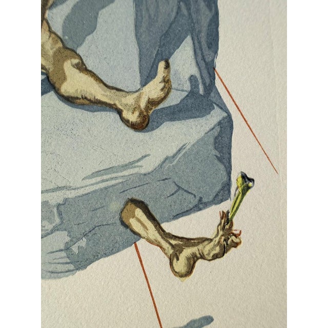 Salvador Dali, Les habitants de Prato, Etching For Sale - Image 4 of 7