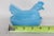 Blue Slag Glass Chicken Hen on Nest Small Covered Dish For Sale In Miami - Image 6 of 12