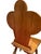 Pair of Vintage Hand-Carved Walnut Folk Art Chairs – Mill Valley Provenance For Sale In San Francisco - Image 6 of 6