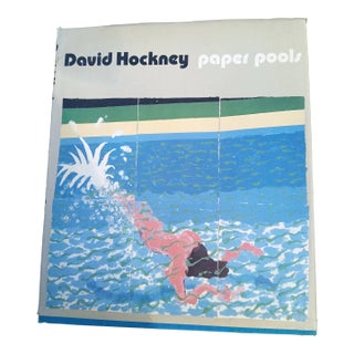 David Hockney 1980 First Edition Pop Art Lithograph Hardcover Book For Sale