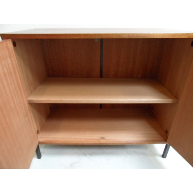 1950s Mid-Century Modern Two-Door Cabinet, 1950s For Sale - Image 5 of 9