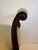 1900 - 1909 Carved Mahogany Bench With Grey Silk Upholstery For Sale - Image 5 of 11