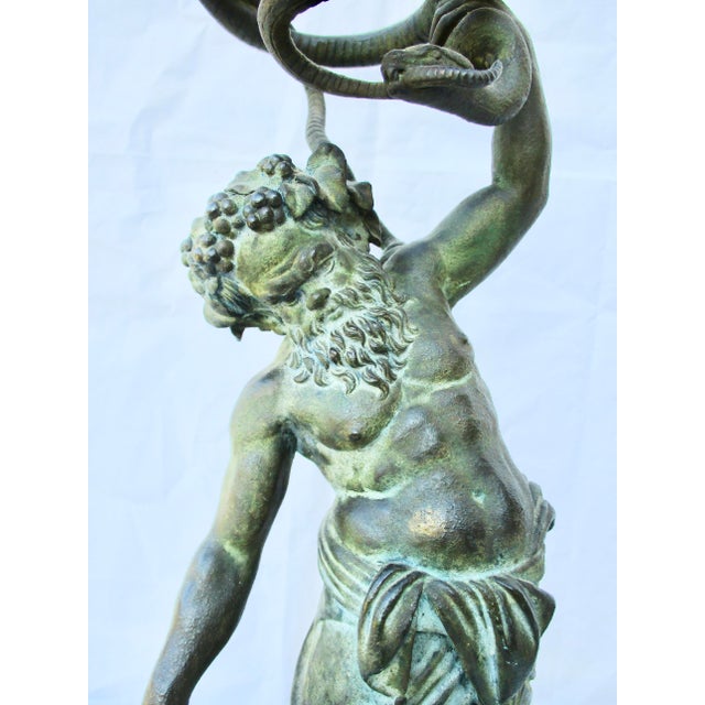 Grand Tour Grand Tour Bronze of Drunken Selinas For Sale - Image 3 of 11