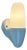 Mid-Century Modern German Ceramic 6065 Sconce by Wilhelm Wagenfeld for Lindner, 1950s For Sale