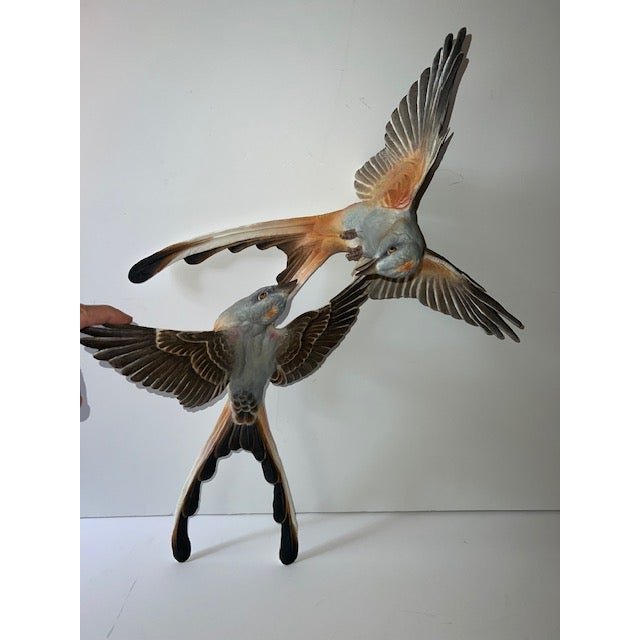 Mid 20th Century Dorothy Doughty Scissor Tailed Flycatchers - a Pair For Sale - Image 12 of 16