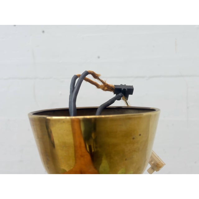 Mid-Century Italian Chandelier in Brass, 1950s For Sale - Image 5 of 11
