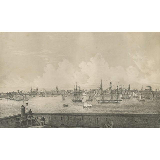 H. Jessen after I. C. Brown, Copenhagen, 1854, Paper For Sale