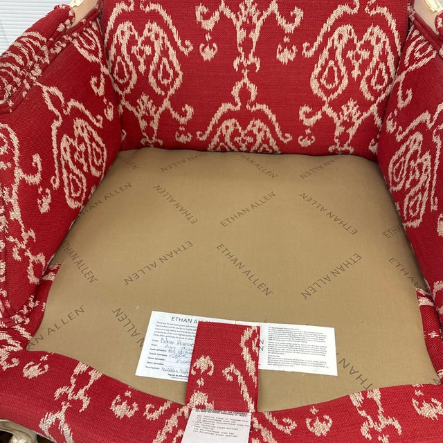Ethan Allen Versailles Bergère Chair For Sale In San Francisco - Image 6 of 12