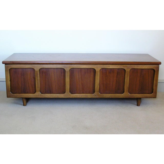 1960s Lane Mid-Century Danish Modern Walnut Cedar Chest ...