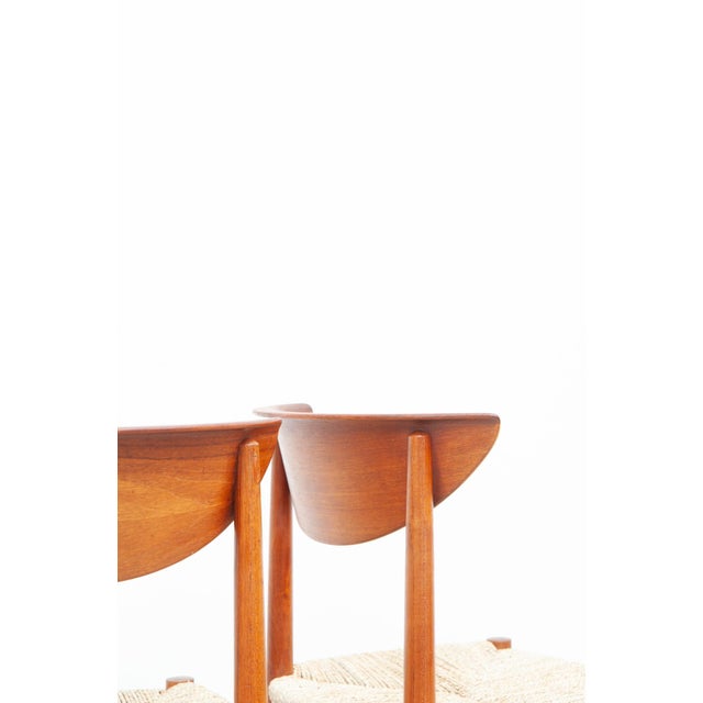 Vintage Teak Dining Chairs by Peter Hvidt and Orla Mølgaard-Nielsen for Søborg Møbelfabrik, 1950s, Set of 4 For Sale - Image 9 of 18