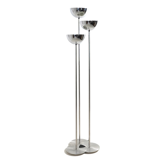 3-Stem Floor Lamp from Lamperti, 1970s For Sale