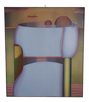Helmut Rehme, Abstract Composition, 1973, Oil on Canvas