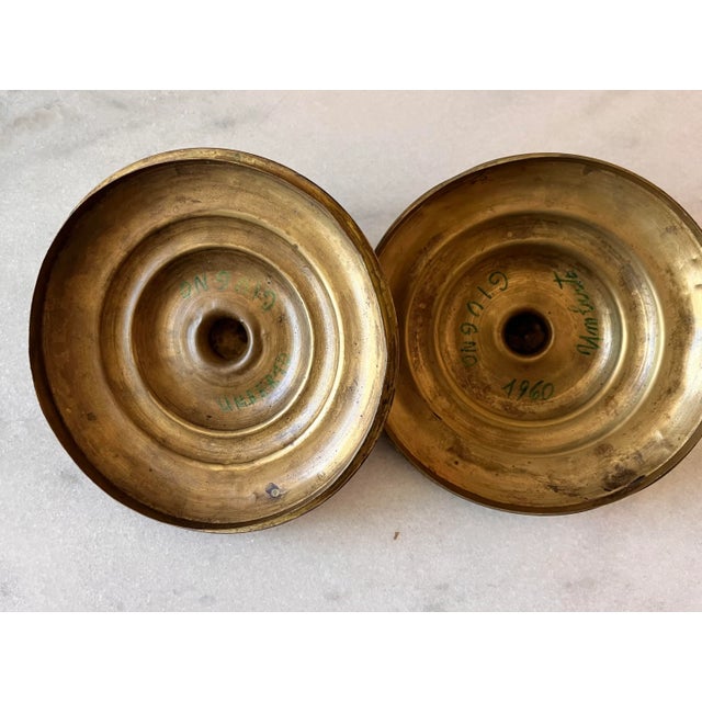 Large Antique Italian Copper Hot Water Kettle For Sale - Image 11 of 13