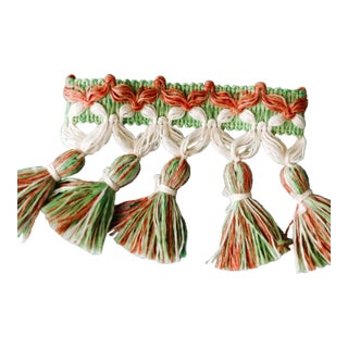 Evening in Byzantium 3.5" Tassel Trim Meadow Green Sample For Sale