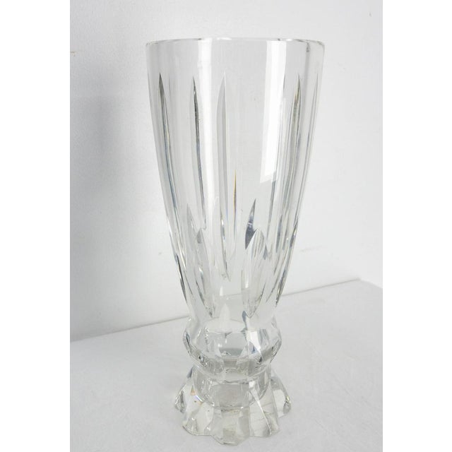 French Cristal Vase, 1960 For Sale - Image 4 of 10