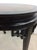 Asian Mid Century Ming Style End Table With Black Lacquer Finish and Burlwood Top For Sale - Image 3 of 12