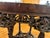 Early 20th Century Chinese Chippendale Style Carved Rosewood Round Center Hall Table With Dragon Motifs For Sale - Image 13 of 15