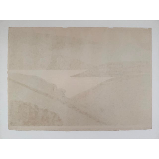 1970s Roger Muhl Signed Lithograph of Lake Saint-Cassien in Provence, France For Sale - Image 5 of 5