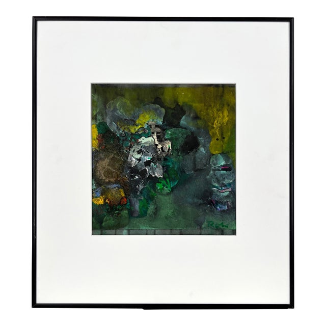 Garden Splendor and Wonder Abstract and Visual Stimulation Sculptural Painting by Ross Martin Fink For Sale