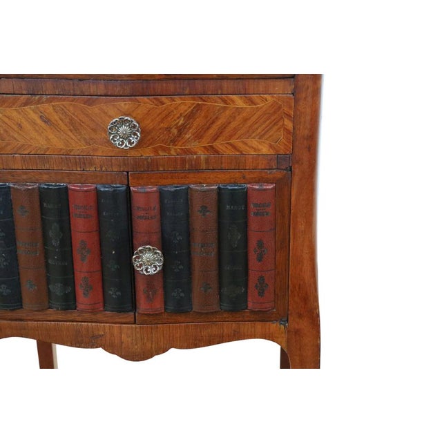 Vintage French Parquetry Nightstands, 1930, Set of 2 For Sale - Image 6 of 10