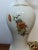 Vintage Mid Century Floral Porcelain Table Lamp Brass Base 1950s 1960s MCM For Sale - Image 10 of 18
