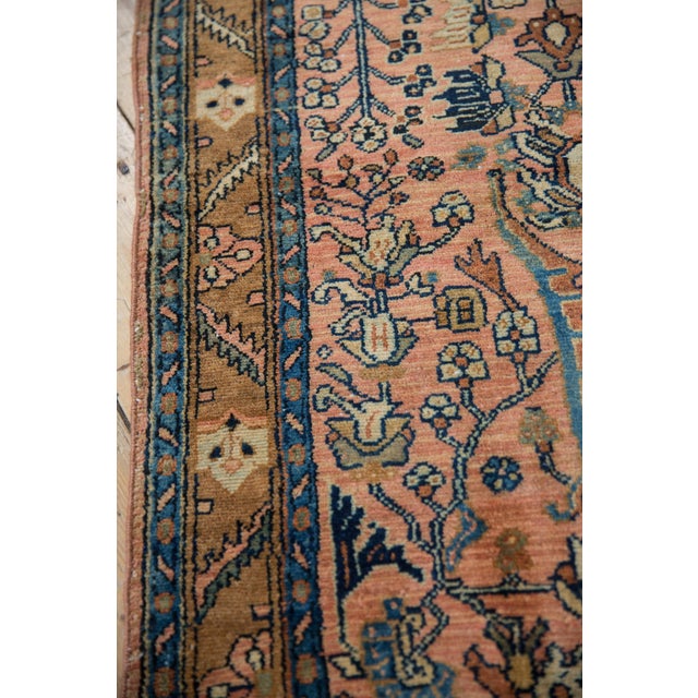 1950s Vintage Persian Lilihan Vinery Floral Wool Runner For Sale - Image 13 of 14