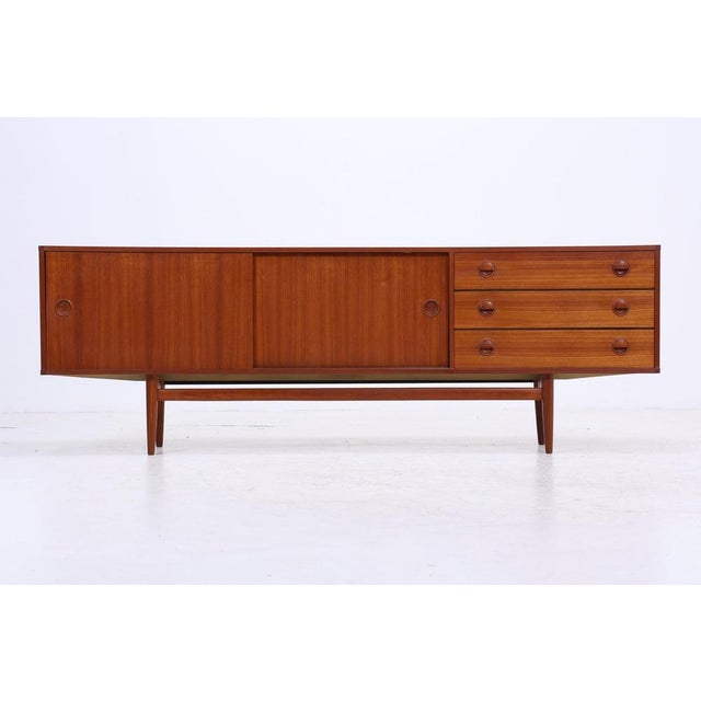 Beautiful teak sideboard by William Watting for Fristho with teak shelves and drawers. High-quality craftsmanship *...