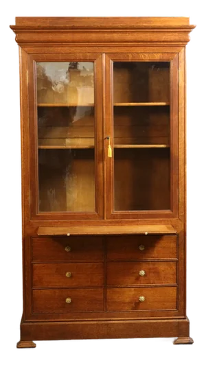 Oak Bookcase, 19th Century