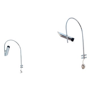 Tharsis Wall Sconces by LP Oliva for Fase, 1970s, Set of 2 For Sale