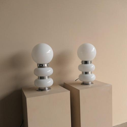 Lamps from Mazzega, Set of 2 For Sale - Image 3 of 12